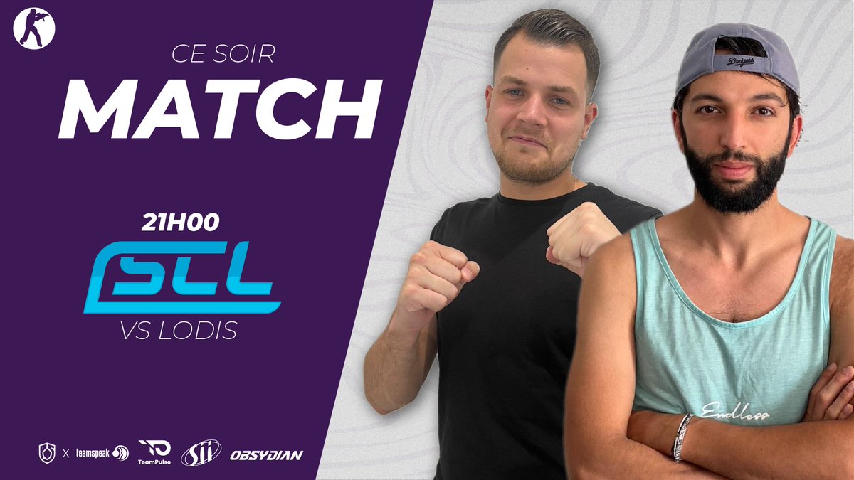 Project5_Esport's tweet photo. ๐ฏ | ๐ ๐๐ง๐๐ | ๐ฏ
Ce soir, notre รฉquipe #CSGO affrontera @Lodis_LDS ร 21h00 ! ๐
Du soutien de votre part nous ferait grandement plaisir ! ๐
#ForzaP5 #SCL ๐๐ https://t.co/nze7GJkBAq