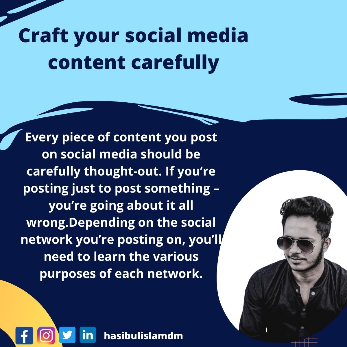hasibulislamdm's tweet photo. Smart Social Media Marketing Tips

#socialmediamarketing #socialmedia #marketing #media #social #socialmarketing #marketingdigital #socialdistancing #digitalmarketing #socialmediamanager #socialmediatips https://t.co/Qkw56XcQxM