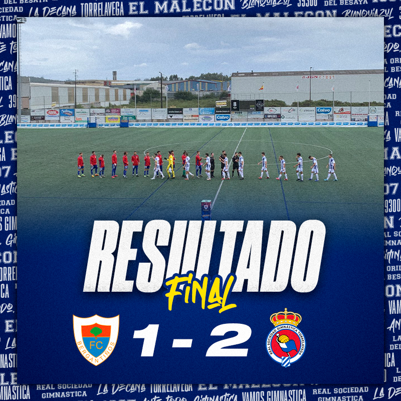 RSGimnastica's tweet photo. ⏹️ ¡FINAL EN CARBALLO! ¡FINAL EN AS EIROAS! ¡Y PRIMER TRIUNFO DE LA GIMNÁSTICA!

@BerganFC 1 - 2 #RSGimnastica   

#AnteTodoGimnastica #SegundaFederacion https://t.co/nlymgQW3pl