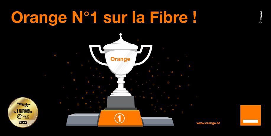 mamadouc7's tweet photo. La Fibre d’@OrangeBurkina certifiée meilleure qualité Internet fixe au Burkina Faso par NPerf: https://t.co/xJaulCTwbX
Bravo aux équipes d’OBF pour cette performance 👏🏽👏🏽. Merci aux équipes d’@CI_Orange et @orangeafrica pour le support constant.
#LaVraieFibre
#KeepItUP https://t.co/GIxn7RLH1N