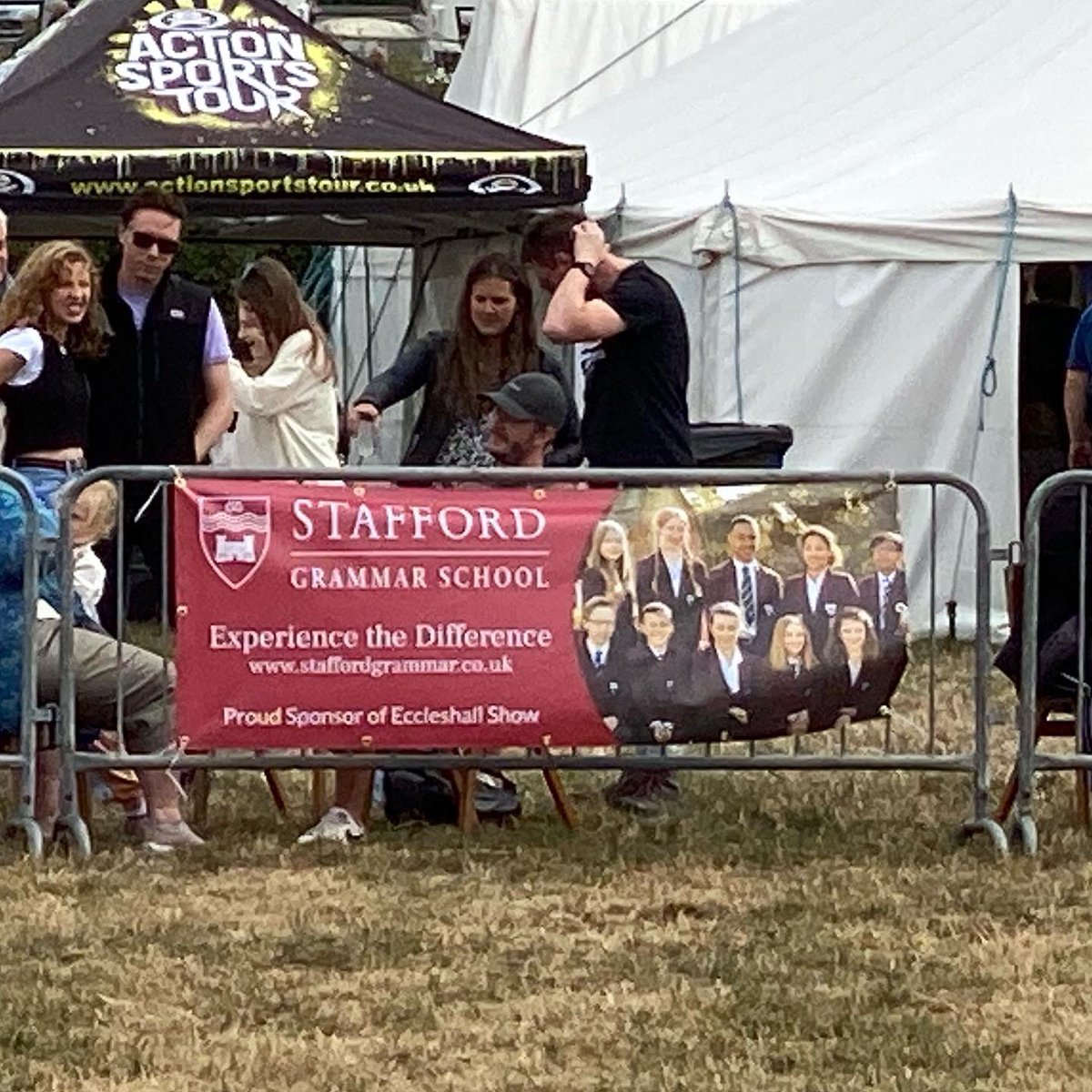 On behalf of SGS, Miss Millington was delighted to award some rosettes at Eccleshall Show yesterday in the Equestrian rings. It was fantastic to see our banner proudly displayed in the main ring! #SGSDifference #SGSEquestrian