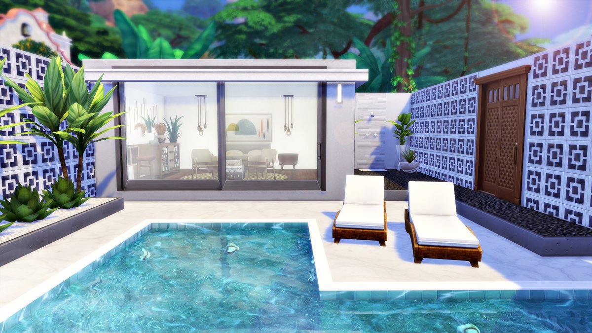 evamhardrock's tweet photo. MODERN BALI BUNGALOW 🌴

Speed Build: https://t.co/24RGogy0HY 
GalleryID: EvaHardrock

@TheSimmersSquad @TheSims @simsfederation @SimsCreatorsCom @HumansOfTheSims #Sims4 #ShowUsYourBuilds #thesimmerssquad #simsfederation #simmersupport https://t.co/tR513O2QEq