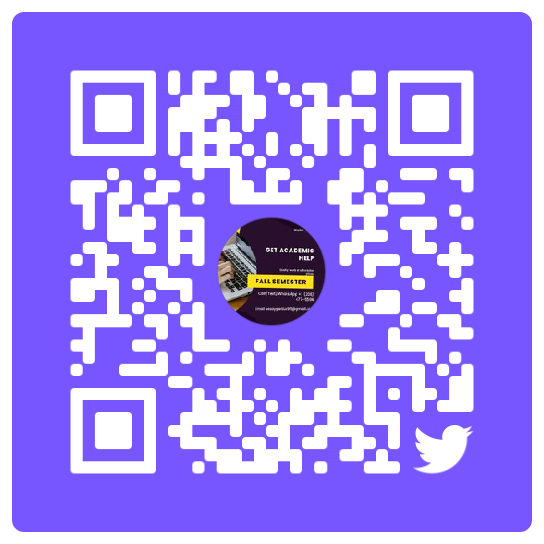 Waylen_Helpdesk's tweet image. Scan the QR code below with any mobile device to instantly start chatting with us on Whatsapp for professional help with any homework, assignment or project. #HomeworkHelpers #LastMinuteAssignmentHelp #ExpertGuidance #CollegeHomeworkHelp #AcademicWriting #urgenthomeworkhelp