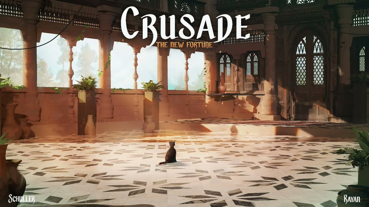 dessinderayan's tweet photo. Crusade The new Fortune - concept art
#drawing #digitalart #digitalpainting #digitaldrawing #dessin #jeuxvideo #art #artstation #conceptart #colors #photoshop #landscape https://t.co/9G5PE2XrVI
