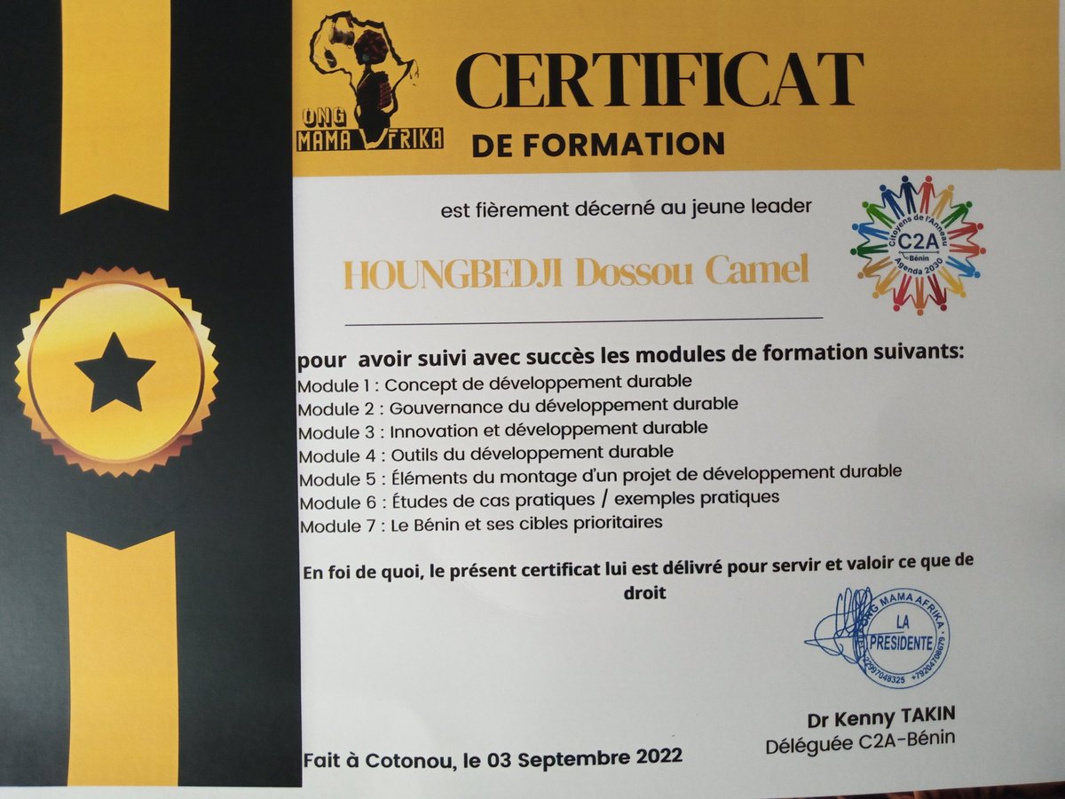 Dossou Camel Jr tweet media