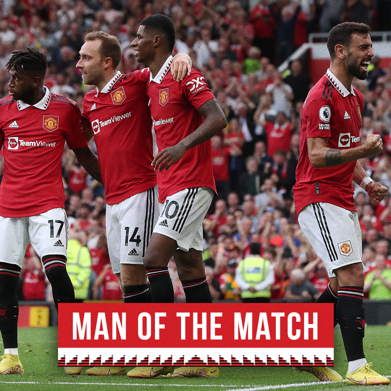 ManUtd's tweet photo. Big performances all over the pitch 👏

Who gets your vote for Man of the Match, Reds? 🗳

#MUFC || #MUNARS
