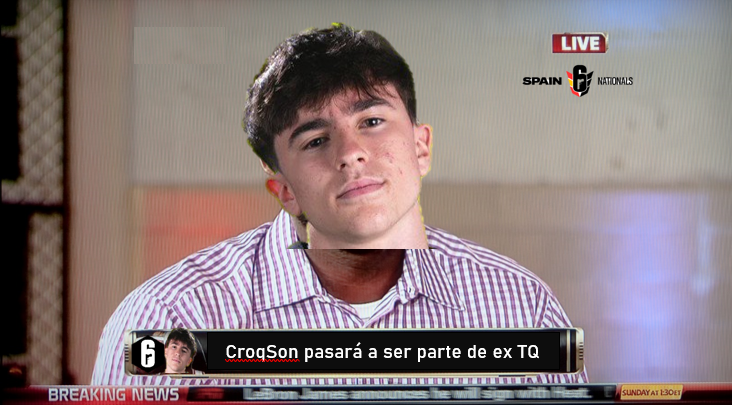 RadioPatioSN's tweet photo. 📢#RadioPatioInforma📢
🌕 CroqSon enviará sus talentos al ex roster de TQ, con un núcleo formado por Hulik, Deivid y Sneak.
El MVP se reúne con la otra cabeza visible del talento joven de la liga, después de que Rebels diera portazo a cualquier salida.
#SixMastersIberia #leaks https://t.co/bBAFQG2jqY