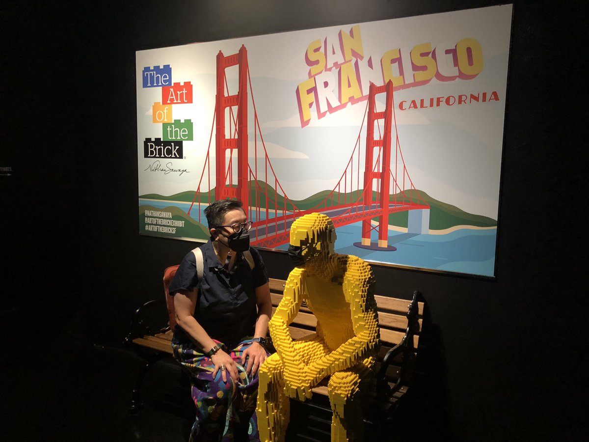 aliceyhom's tweet photo. Last two days to experience the Art of Brick exhibit in San Francisco by artist, @NathanSawaya! Amazing art work using Legos! #ArtOfBrick #LEGO https://t.co/tP2QRlYJCJ