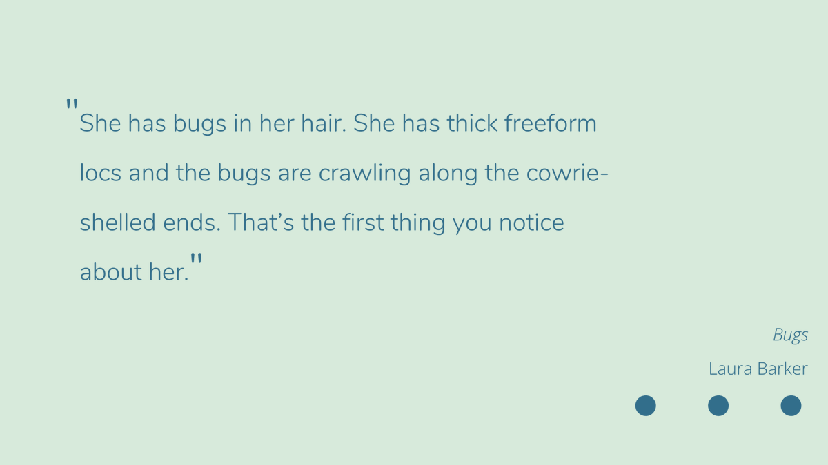 ongoing_space's tweet photo. And then we have "Bugs" by @LauraHannahBar, created in response to Amy Horvey's piece. Check it out on https://t.co/VdRQXFpo50! https://t.co/sz7A3AI3IM
