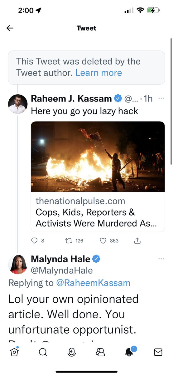 cturtleemmers's tweet photo. @MalyndaHale @RaheemKassam #Delete #Delete. #BackPeddle https://t.co/Z5KYLphiPo