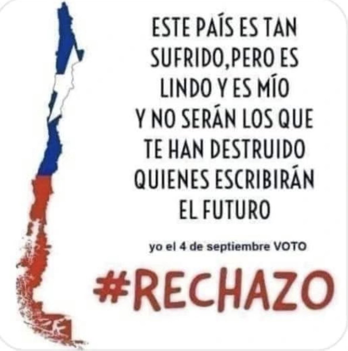 Por Chile #RechazoConFuerza