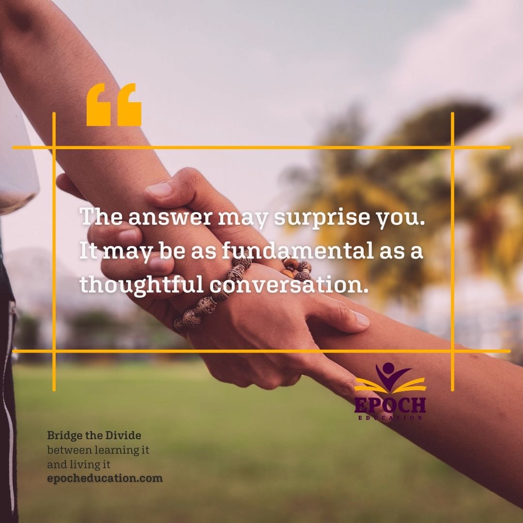 EpochEducation's tweet photo. So, how do we help someone who is in crisis? 

https://t.co/cEB4A45poZ

#suicidepreventionmonth #compassionatedialogue #crisisresource #rirprotocol #epocheducation #bridgethedivide https://t.co/hHZXV2OMO2