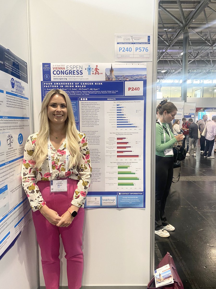 Delighted to have some of my PhD research on display internationally at #ESPEN2022