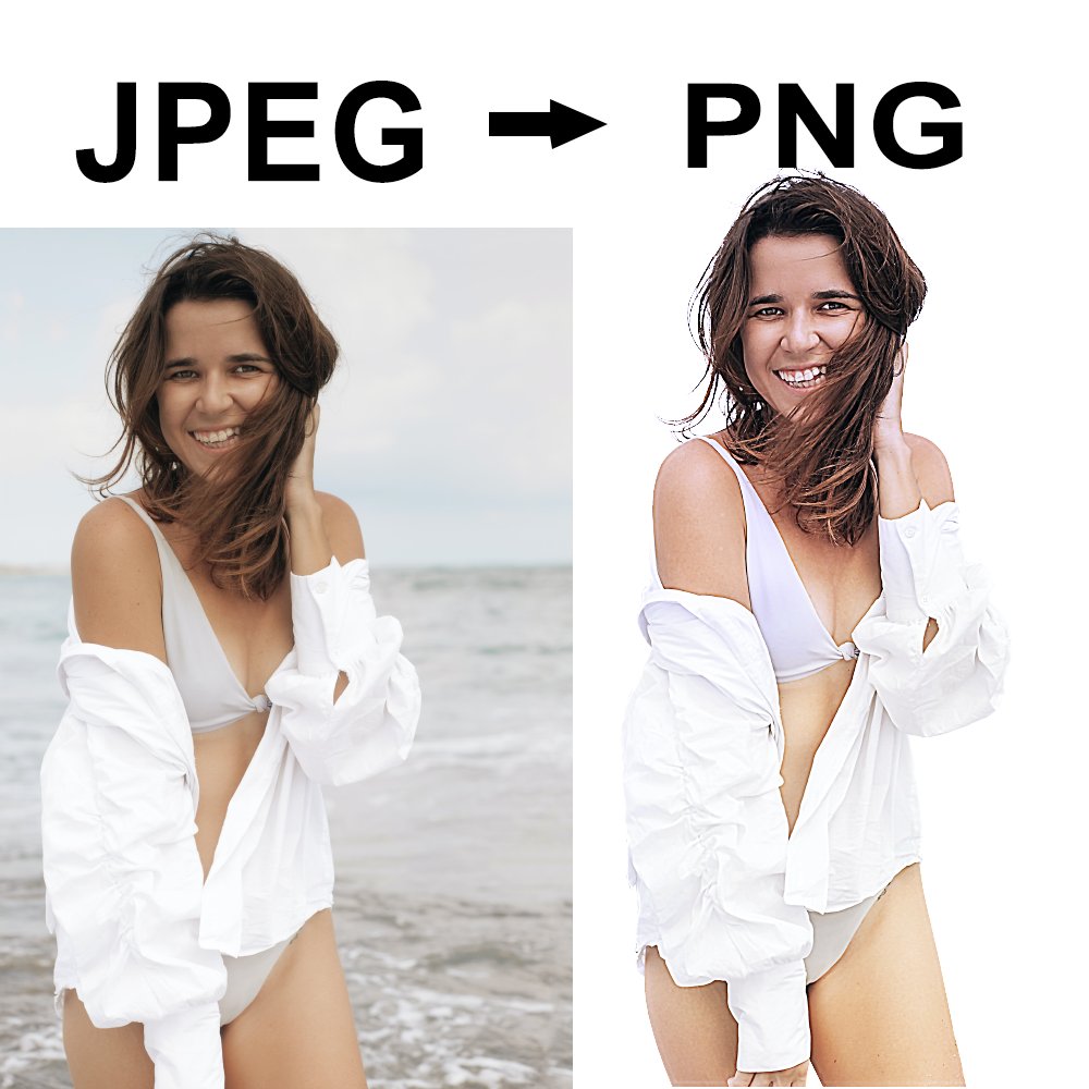 JPEG to PNG by photoshop 
please check this link... fiverr.com/share/vAG3A1
#backgroundremoval #fashion #design #business #productretouching #product #jpegtopng