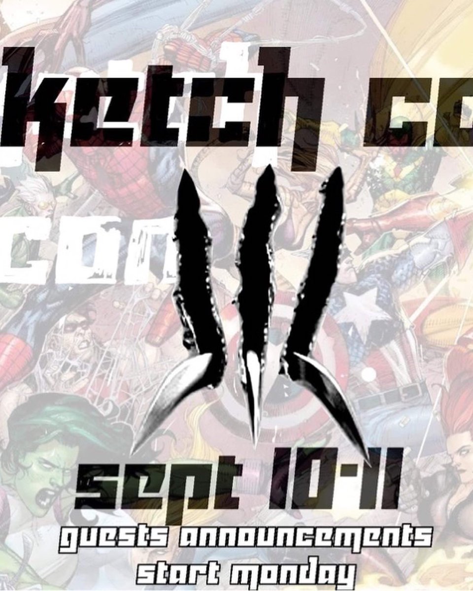 4CComics's tweet photo. Special SKETCH CON III Announcement!

At 11am EST next Saturday the 10th, we will have artist extraordinaire, BRIAN BOLLAND on for an hour long interview!

Hosted by @comicartfans !

#4ccomics #comicartfans #billcox #brianbolland #thekillingjoke https://t.co/aQWaLvmyEg