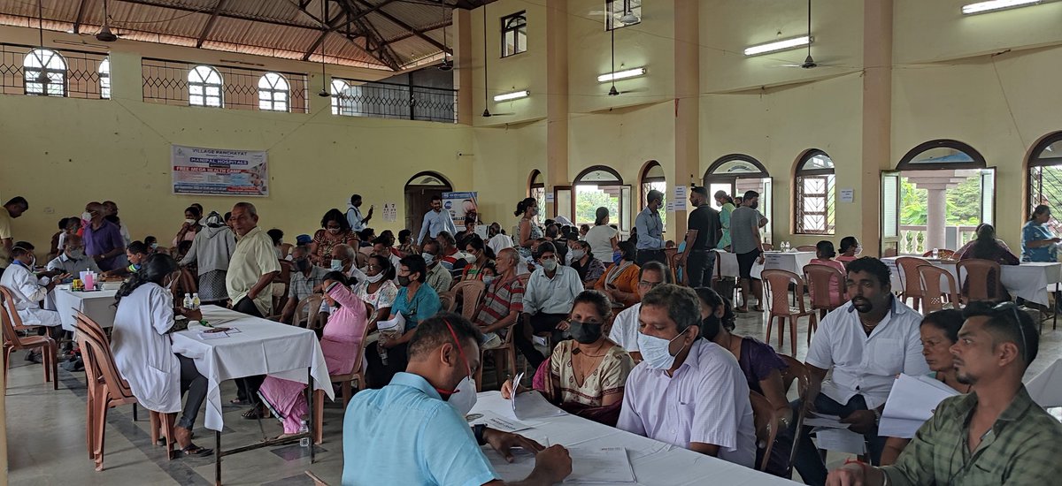 viegas_frank's tweet photo. Thank you @ManipalHealth @ASGEyeHospitals for conducting a health camp at Chinchinim in association with Village Panchayat @DrPramodPSawant @GovtofGoa @visrane @PMOIndia @GoaPanchayatRaj @Coll_SouthGoa https://t.co/y1tN2CYMA1