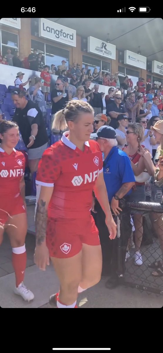 Mcnails22's tweet photo. Join us Friday @ infamous eatery, to send off Britt to the Rugby World Cup in New Zealand! @CamGuthrie city of guelph employee as well. @RugbyCanada @rugbyworldcup https://t.co/4nmUUDvl4Y