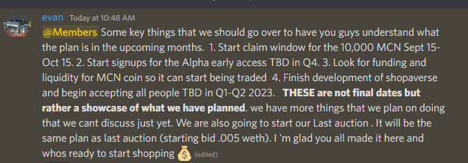 Last Auction is live 

opensea.io/assets/ethereu…

Some information regaurding what we have planned  ↓