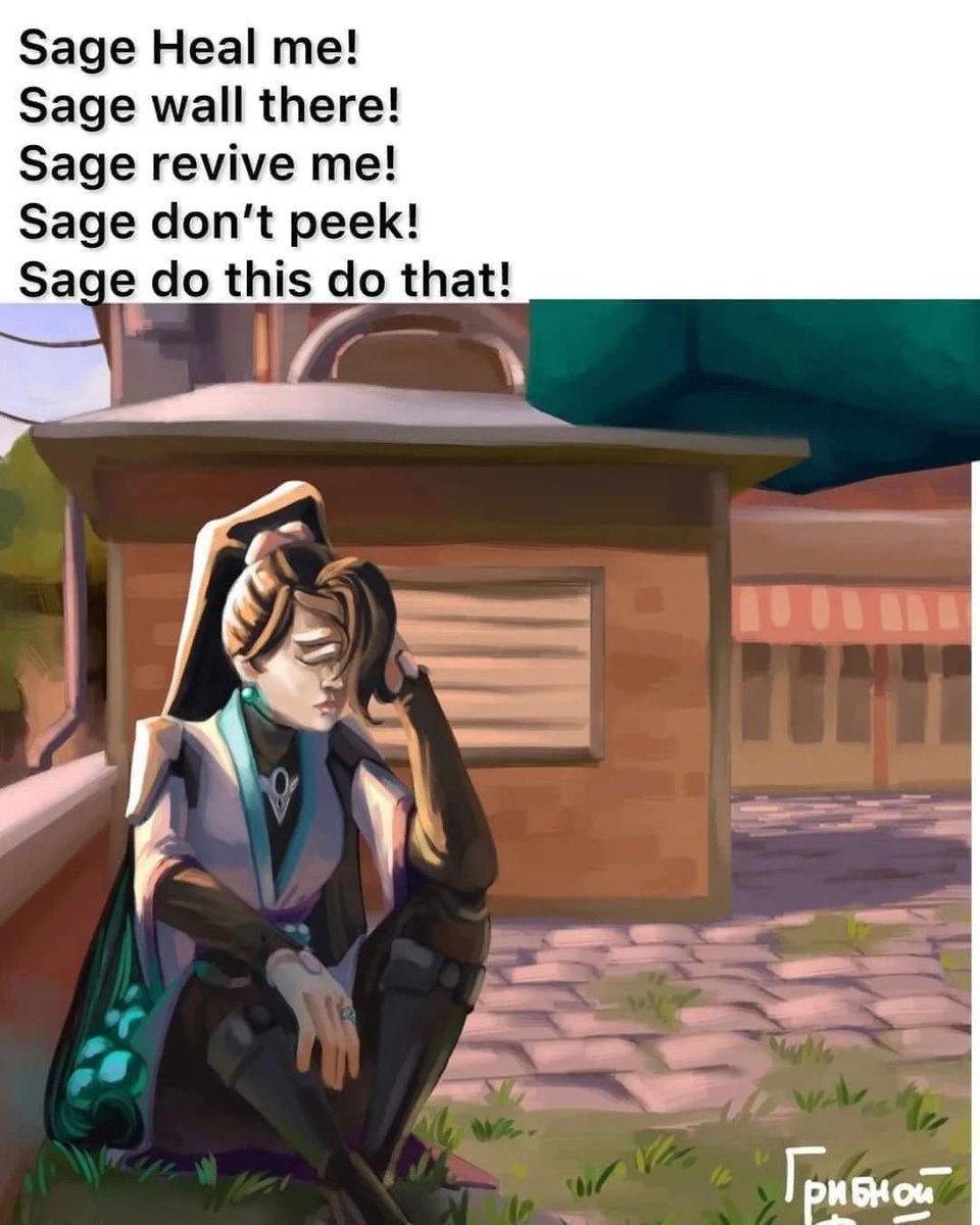Tired of being Sage
#VALORANT