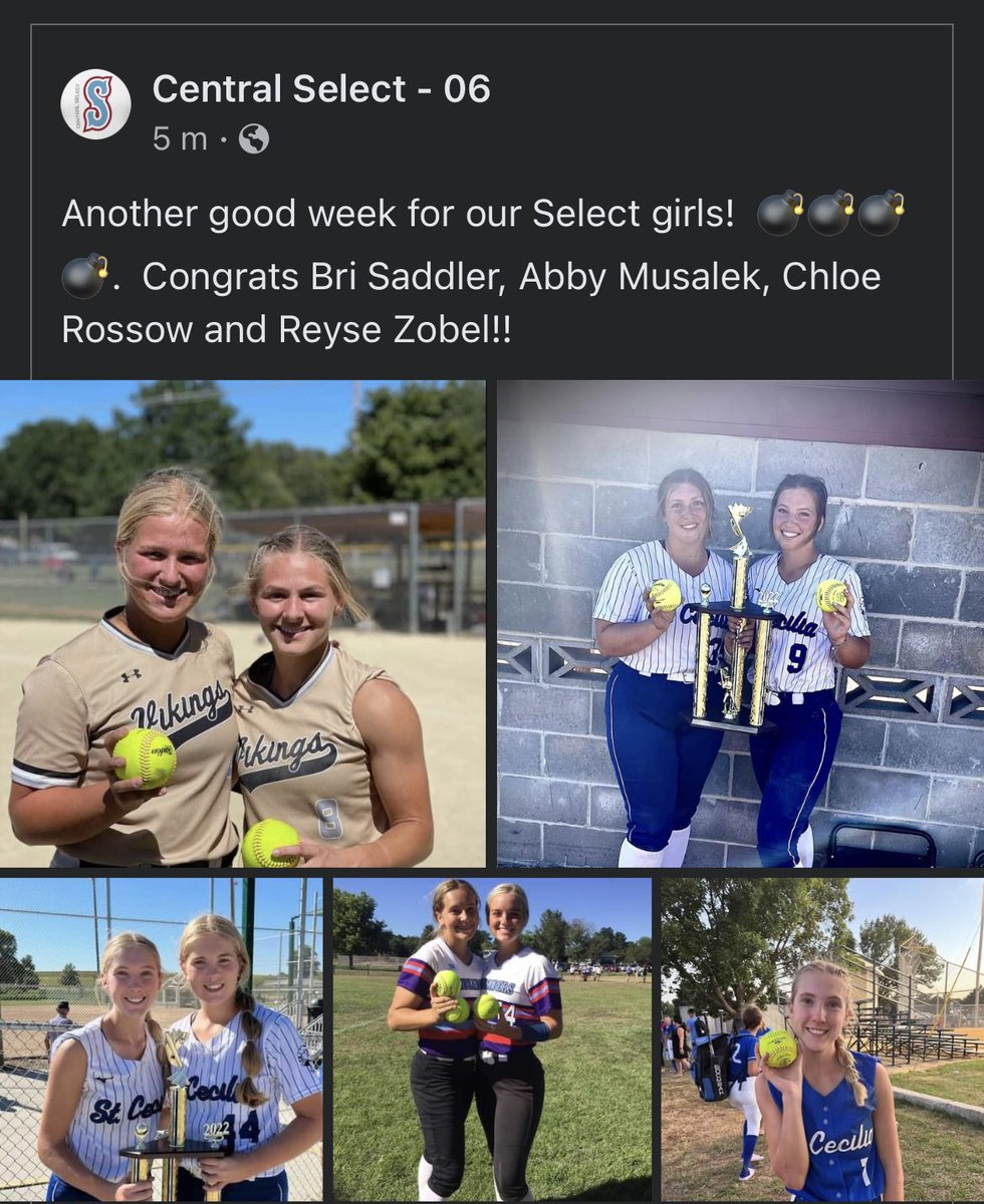 Central Select Softball - 06 (@select_06) on Twitter photo <a href="/huskerrossow/">Matt Rossow</a> <a href="/ZobelReyse/">Reyse Zobel</a> <a href="/ChloeRossow/">Chloe Rossow</a> @anna02228867 <a href="/graceganatra/">grace</a> <a href="/AnnaStritt/">anna stritt</a>
2024 Bri Saddler, 2025 Abby Musalek, 2025 Chloe Rossow, 2025 Reyse Zobel. <a href="/huskerrossow/">Matt Rossow</a> <a href="/ZobelReyse/">Reyse Zobel</a> <a href="/ChloeRossow/">Chloe Rossow</a> @anna02228867 <a href="/graceganatra/">grace</a> <a href="/AnnaStritt/">anna stritt</a>
2024 Bri Saddler, 2025 Abby Musalek, 2025 Chloe Rossow, 2025 Reyse Zobel.