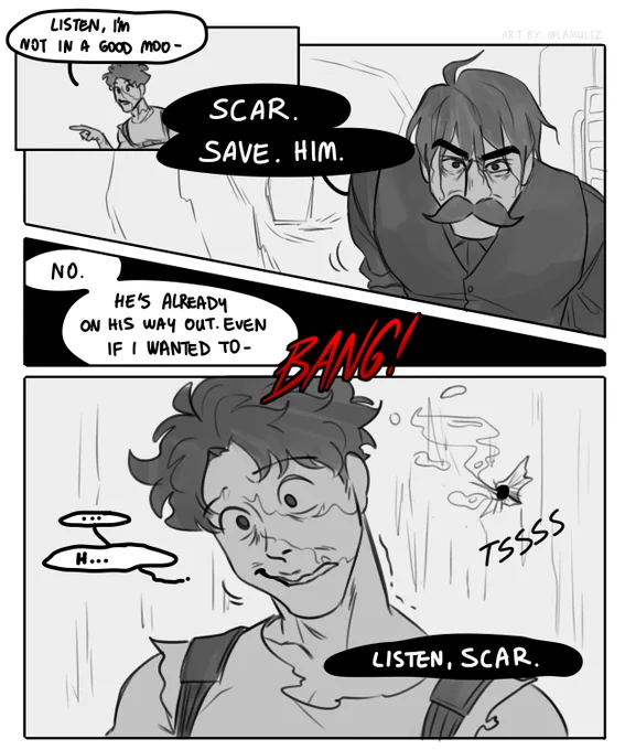 // gun violence

Mumbo wouldn't dare... or would he (3/?) 