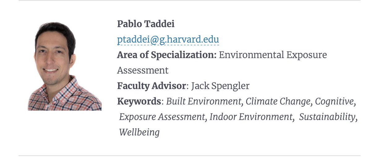 DoliaEstevez's tweet photo. Pablo Taddei estudia PhD en Salud Ambiental en @Harvard Dura 5/6 años. Empezó en 2018. No se sabe cuando termina.
Colegiatura anual 2 primeros años: 51,456 USD, más 30 mil alojamiento, libros, comida, seguro médico, etc.  @Reforma reportó hoy q recibió 3,620,759 pesos de Conacyt. https://t.co/u5pvhBRRRn