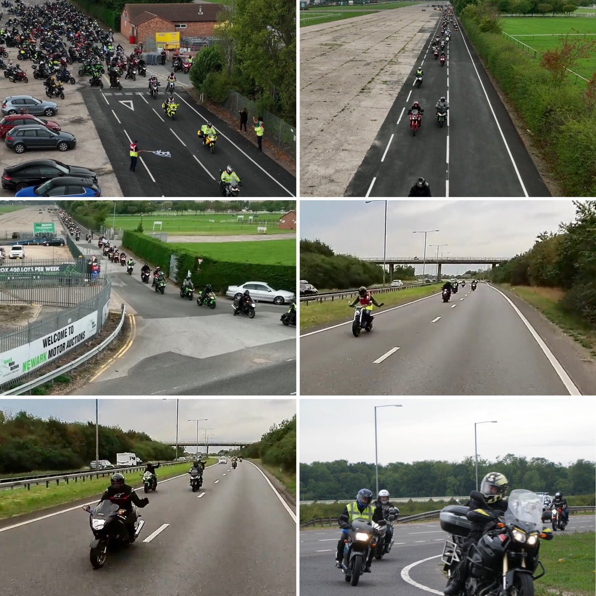 dronemanuk's tweet photo. Great day supporting the Ride of Thanks today raising funds for the Lincs and Notts Air Ambulance and Lincs &amp; Notts Blood Bikes. Some very valuable and great organisations. Thanks to Simon, Martin and Michael. Edited video to follow. 🎥🎬
@LEBBSBloodBikes @LNAACT https://t.co/V5qnGeJ5iZ