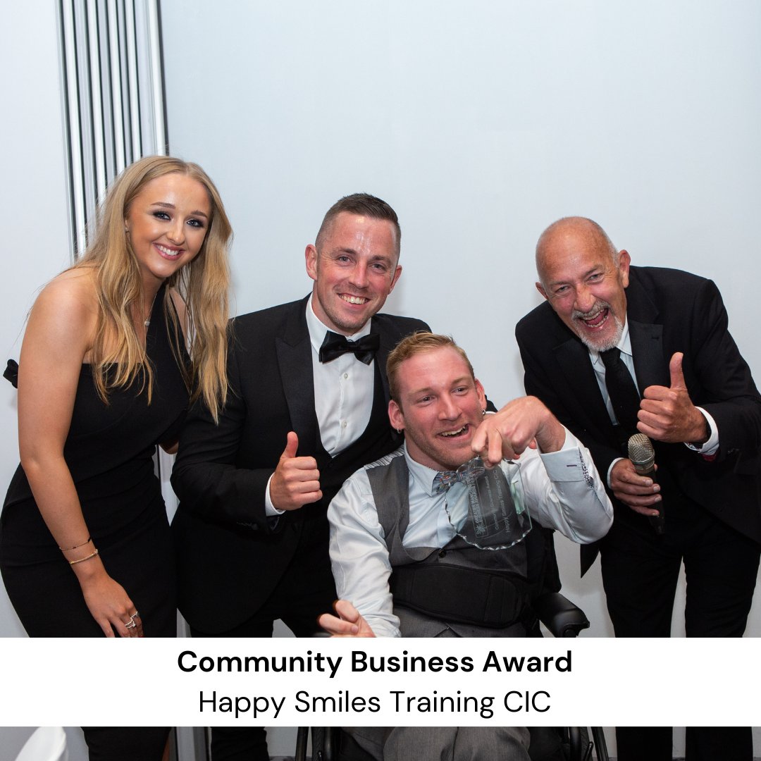 Congratulations Happy Smiles Training CIC for winning Community Business Award at Greater Manchester Business Awards 2022! #GMBA22 <a href="/happysmilescic/">Happy Smiles Training CIC 😁👍</a>