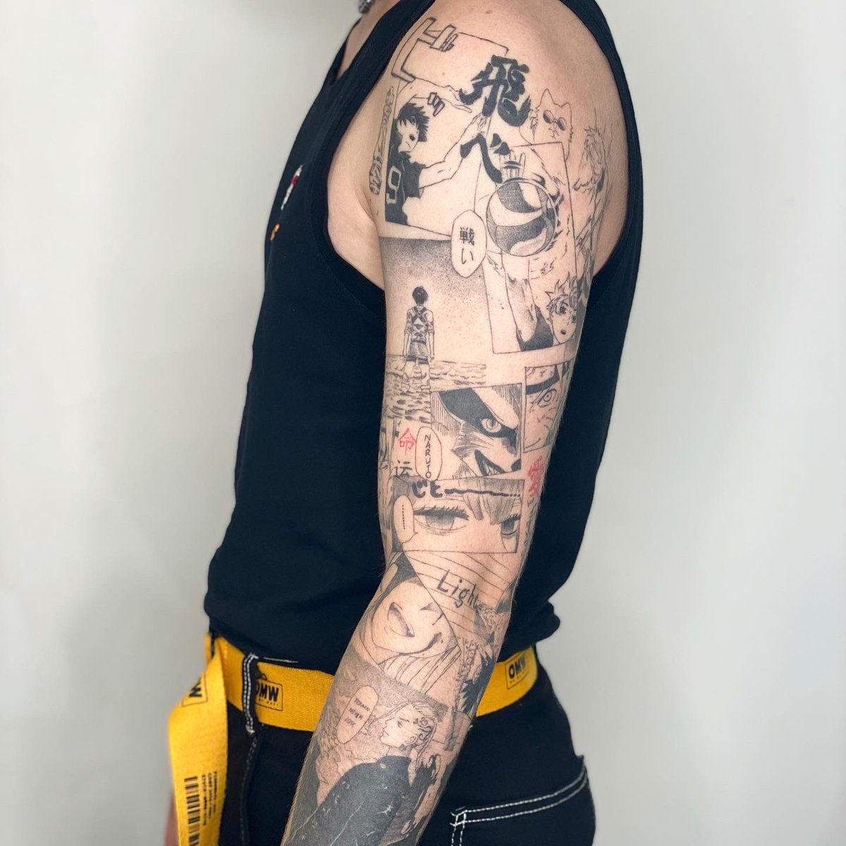 soleiye's tweet photo. le ptit schema apres 1h de blabla projet vs le rendu apres 5/6 séances de tattoo https://t.co/UqhiFS109e