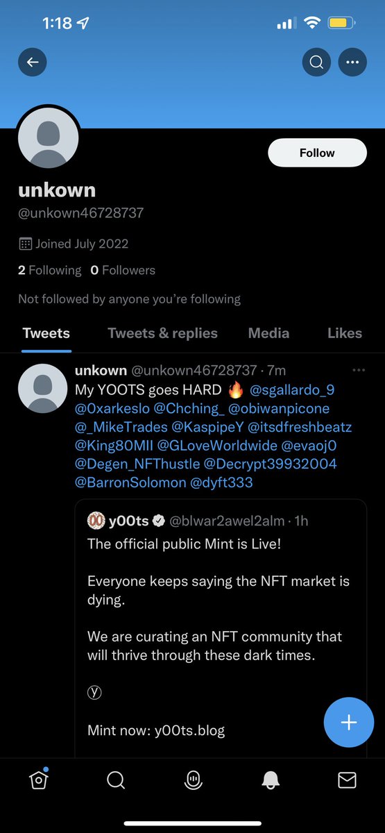 DaBakery217's tweet photo. @frankdegods @kingfud @y00tlist @y00tsNFT FAKE FAKE FAKE ‼️ https://t.co/dAud1zFxzz