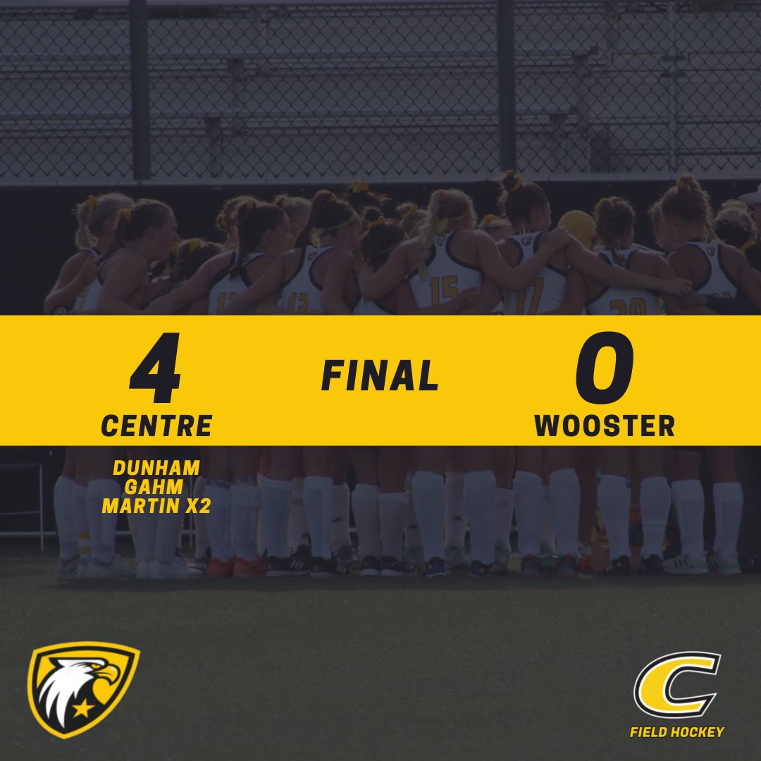 CentreFH's tweet photo. Final from Wooster 

Claire Martin with her first collegiate goal(s). Carlie McKenry and Sienna Joseph share the shutout. 

#ourturfourtime https://t.co/st6zgjFLZA