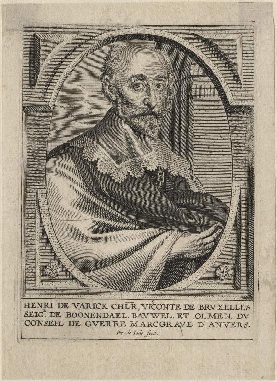 fitzArtBot's tweet photo. P.48-1961 Henri de Varick, Visconte de Bruxelles - print made by de II Pieter Jode https://t.co/FckPbdEC4c Acquired 1961 https://t.co/EAyjSP1uDW