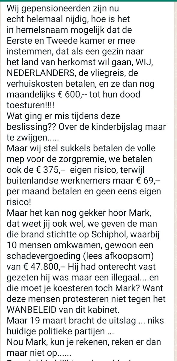 Flick1_'s tweet photo. Een vierluik van een gepensioneerde
Lees het van links naar rechts
Afbeeldingen aanklikken om volledig te kunnen lezen. 
Zo gaat de Nederlandse overheid met haar onderdanen om... https://t.co/beJknDFDxj