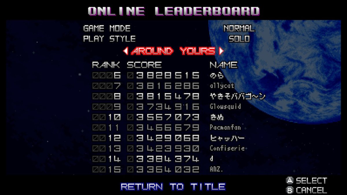 NamcoFan1's tweet image. #レイジングブラスターズ #RagingBlasters #NintendoSwitch

Gah!  I was so close to getting the top ten!!!