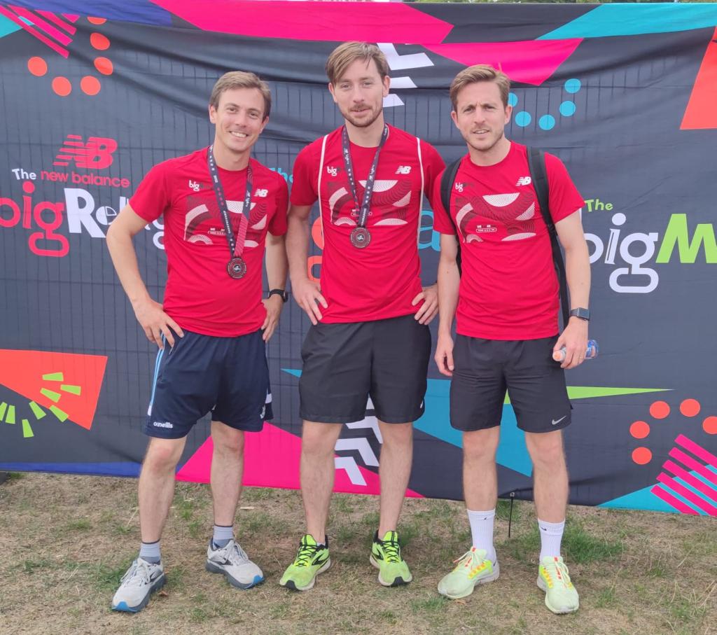 Orion_Powell's tweet photo. Post-finish photo along with a few stats from my watch from my legs 1 & 2 of #BigRelay today.
Great event! https://t.co/oG5d5Pzvlv