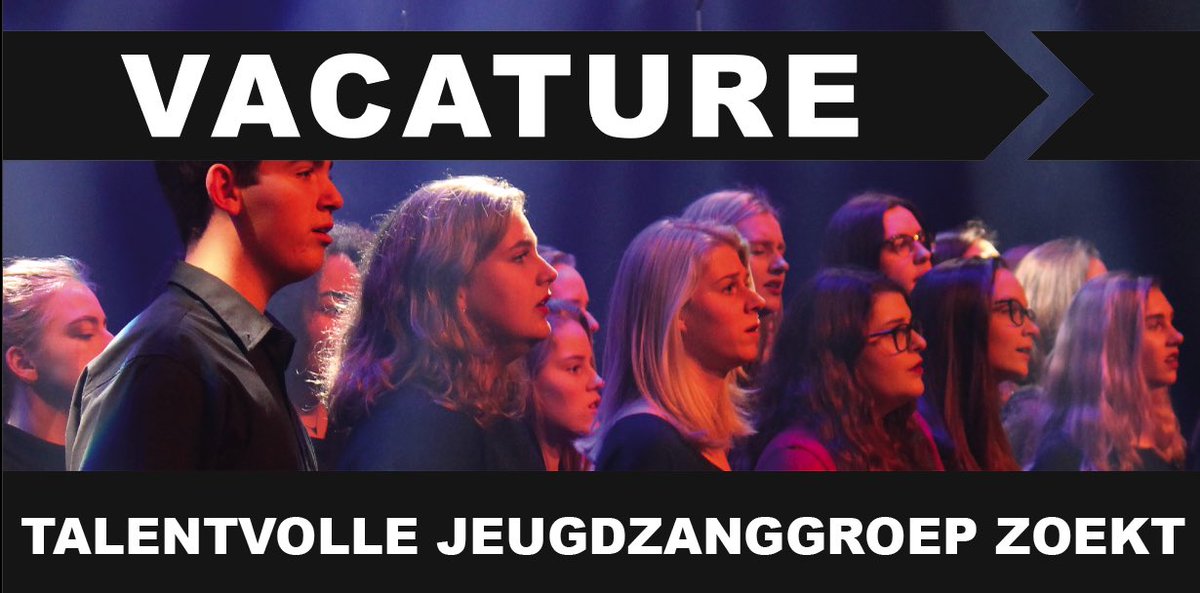 Voor onze oudste jeugdzanggroep de Zinge!-Teens (15-25 jaar) zijn wij op zoek naar een enthousiaste, gedreven, zangcoach/dirigent met een flinke dosis humor, passie en geduld. Ben/ken jij deze persoon? Kijk dan op onze website!
#vacature #zangcoach #dirigent #vocalcoach #gezocht