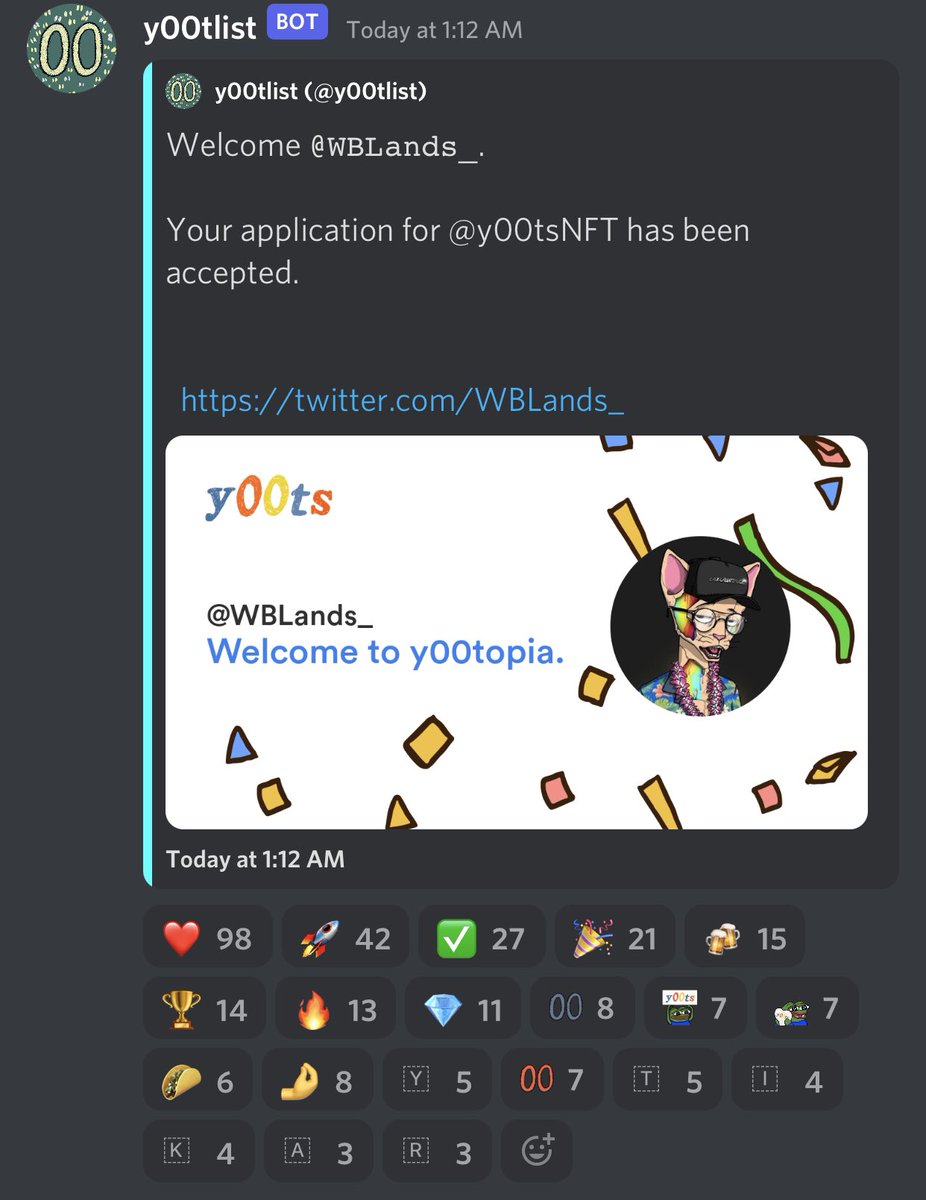 I was living in a dreams till my GF wake me up because my phone keep making noise.

Was hopeless but got at the edge LFG! Will do my best to contribute into this community @yOOtIist and THANKYOU everyone for all S0 &amp; help❤️ I cant thnxyou enough for all amazing help from y'all 🥺
