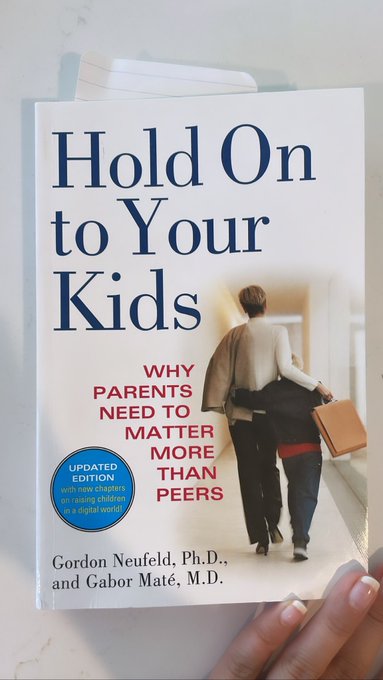 For those of you in my imaginary book club this is the latest read. Hold On to Your Kids. So far it&rsquo;s
