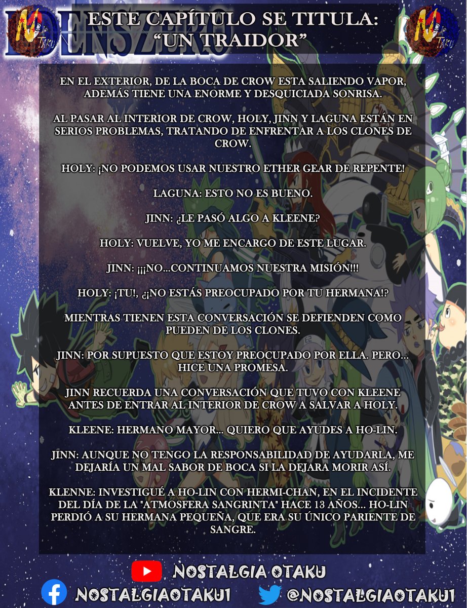 NostalgiaOtaku1's tweet photo. Chicos les comparto la TRADUCCIÓN del capítulo 206 de #EdensZero. Si no quieren leer mucho está la REVIEW en mi canal de YouTube (TIENE SUBTÍTULOS EN INGLES). Parte 1/3. #EZspoilers #edenszero206 #FairyTail #FairyTail100yearsquest
REVIEW 206: https://t.co/DV9NgclJ4h https://t.co/SnbQPnUTQA