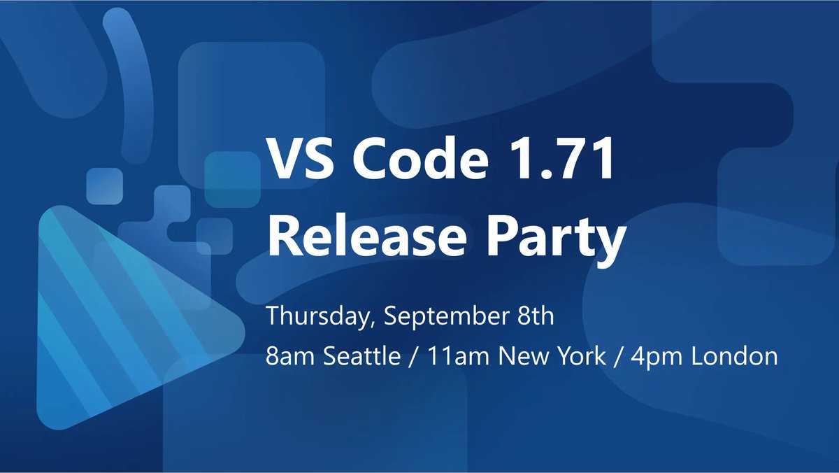 Visual Studio Code tweet media
