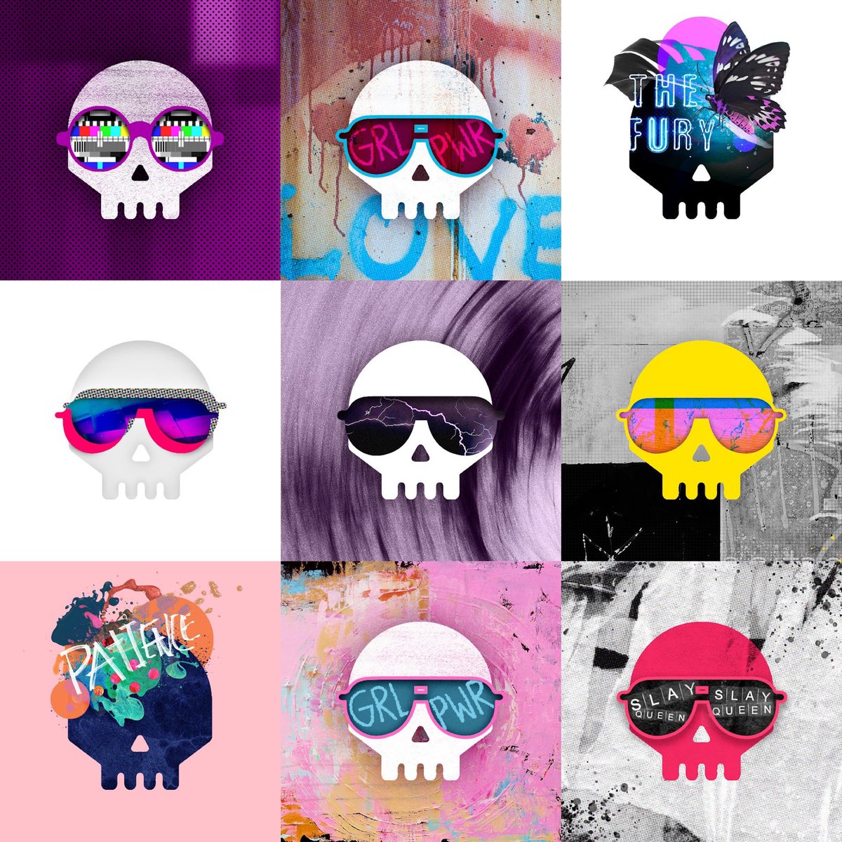 🟣💖💀

Some skulls with pink/purple that are available! I never thought it would be a rather nice color combo 🕶

FP 0.0125 ETH 
🔗 opensea.io/collection/sca…

#NFTCommunity #nftcollector