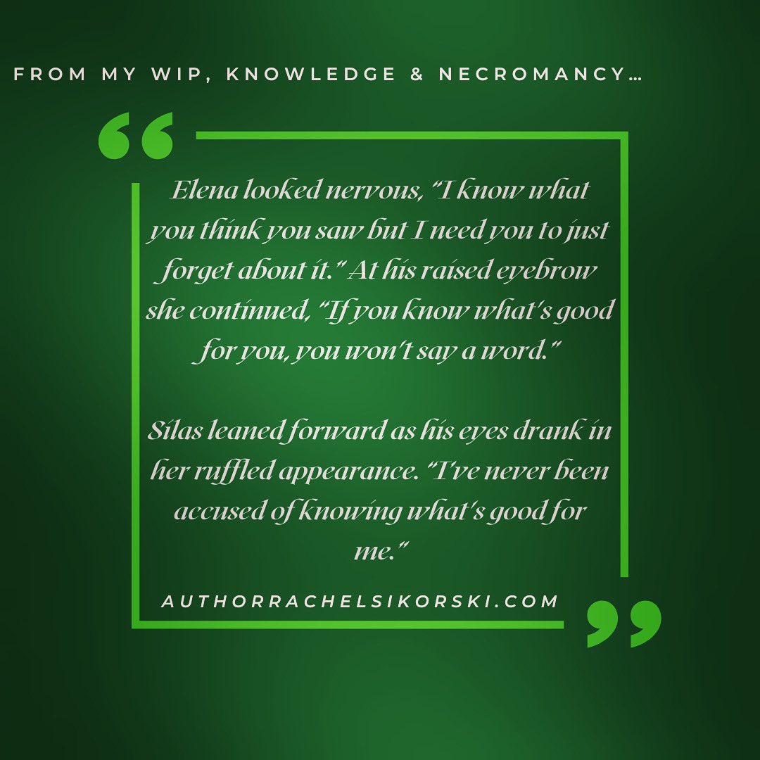 rsikorskiwrites's tweet photo. Quote from my WIP! #quote #author #authorquotes #authorsoftwitter #writing #writer #writersoftwitter #writerquote #bookquote #bookquotes #wip #amwriting #amwritingfantasy #fantasy #fantasywip #fantasystory https://t.co/BaYfbRv3VL