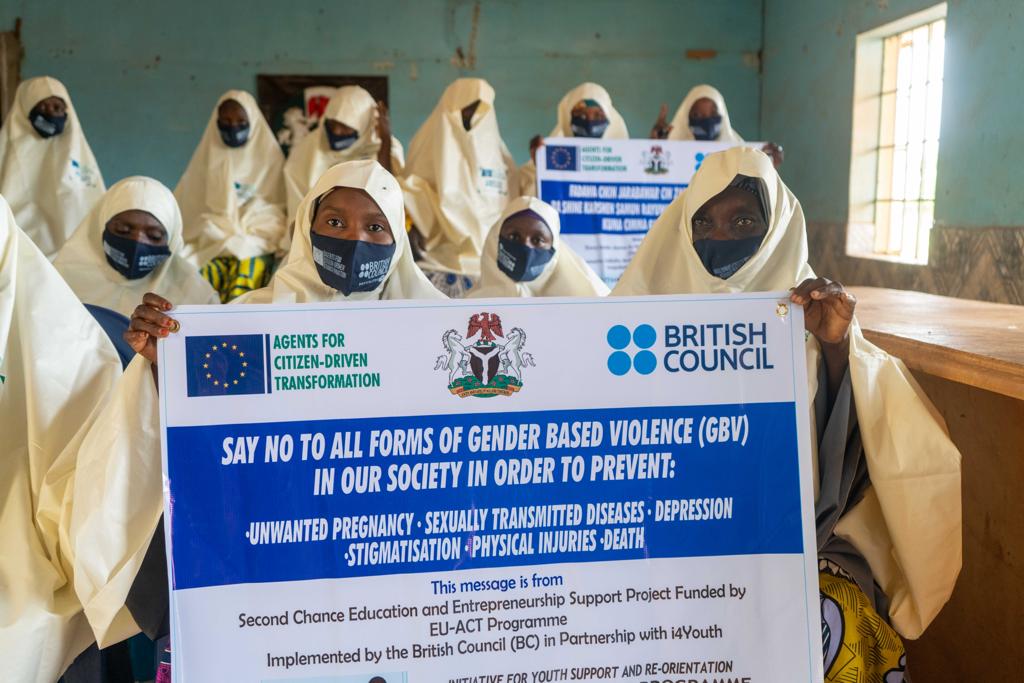 Pictures of survivors and facilitators during their training for Literacy and Numeracy in various centres in 6 LGAs of  Sokoto State. Programme facilitated by <a href="/I4Youth/">I4Youth</a> in partnership with <a href="/ngBritish/">British Council</a> under the EU-ACT project with support from <a href="/EUinNigeria/">EU in Nigeria 🇪🇺🇳🇬</a> <a href="/laureabdul4/">CooperxL</a> <a href="/komo3008/">Ibrahim Mohd</a>