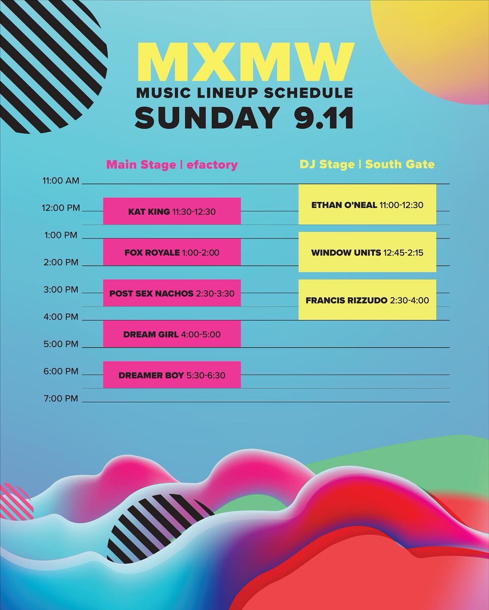 On Stage Sunday 9.11 👀⚡️
#mxmw