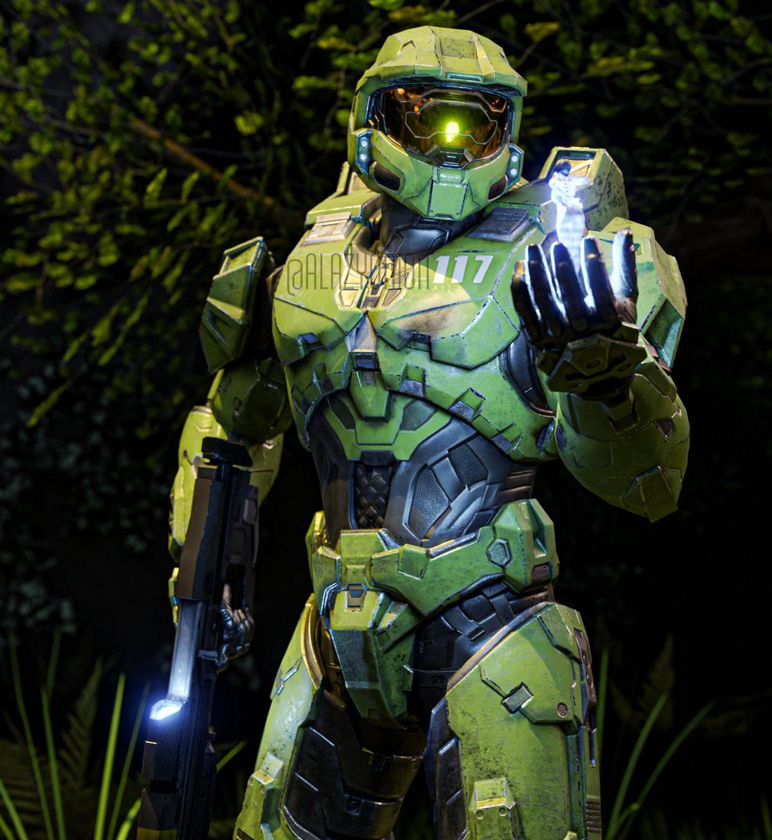 aLazyOnion's tweet photo. #Halo render I made some time ago forgot to even post it on my twitter

#HaloInfinite and #xbox get your shit together I want halo to be good again

#Cortana
#masterchief
#Blender3d https://t.co/9Sn2tGv9nQ