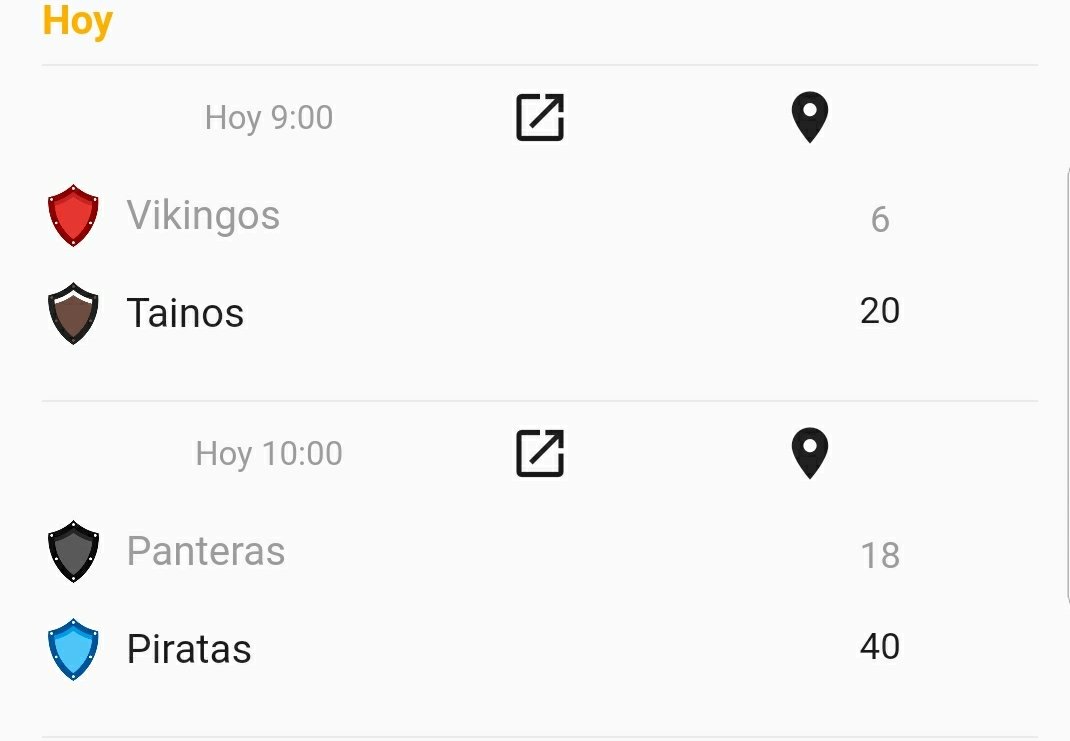 🏈 Resultados de la primera jornada de la II Copa Eneas Muñoz de #FlagFootball.