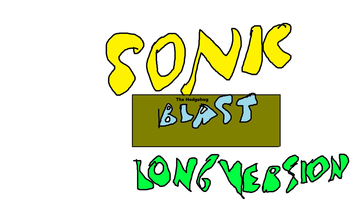 luangame_759's tweet photo. First image from the logo of Sonic Blast Long Version, the game to Sega Genesis a sequel from STT16bit not Sonic CD because Sega swap Sonic CD after Sonic 1 in Sonic Origins!

#sonicblastlongversion #SBLV #artwork #logodrawing #ilustration #sonicclassic #SonicTheHedgehog https://t.co/C0BJhfiG6y