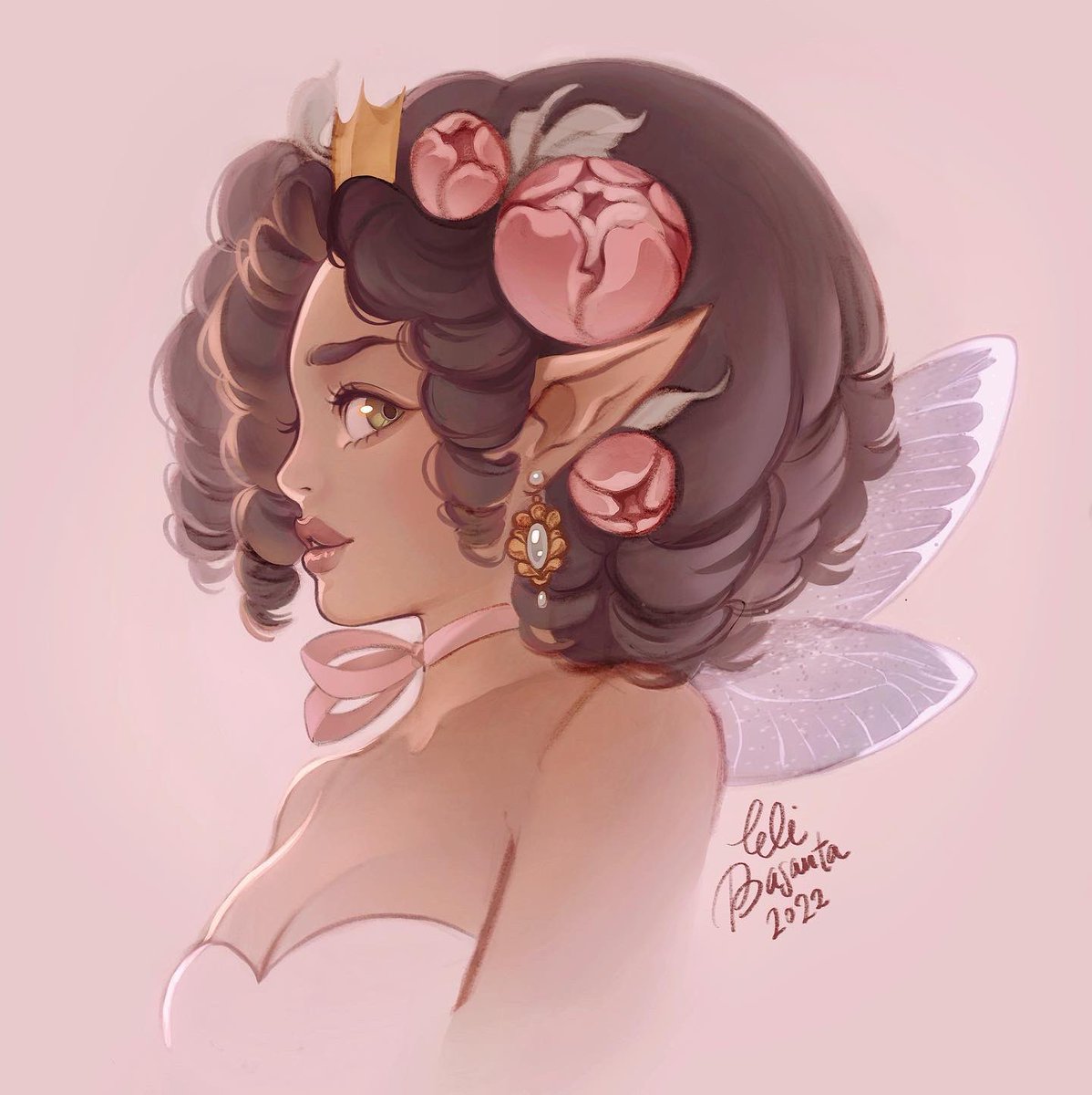 elibasanta's tweet photo. My entry for @dolleetoile DTIYS 👑🌸 I greatly admire your work!#dtiysdolleetoile 

#dtiyschallenge #dtiysentry #fairydrawing #procreate #illustration #illustrationartists #procreateart #procreatedrawing #procreateillustration https://t.co/CZRkYGvRY2