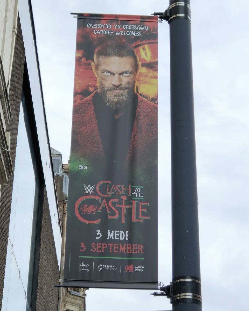 flit_707's tweet photo. Such a fabulous weekend in Cardiff. Thank you @WWE @TripleH for putting on such a great event! #WWECastle #ClashAtTheCastle #Cardiff https://t.co/X41FroqlMl