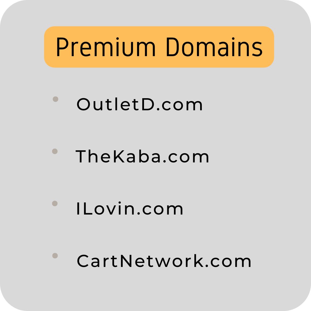 JdDomains's tweet photo. Premium domains for sale. https://t.co/twtP92ZMc5